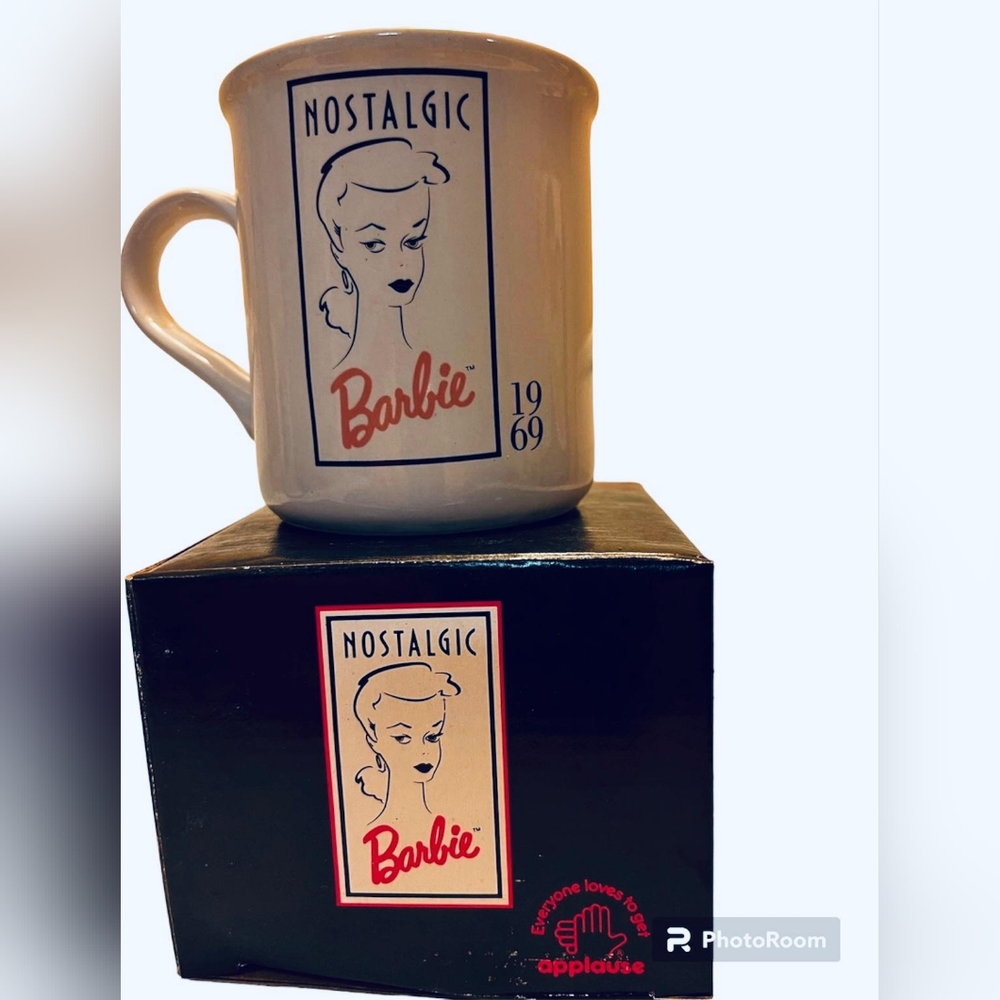 Vintage barbie nostalgic 1959 mug